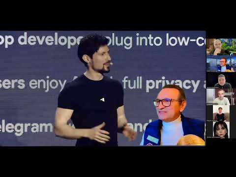 Видео: Выступление Дурова на блокчейн конференции