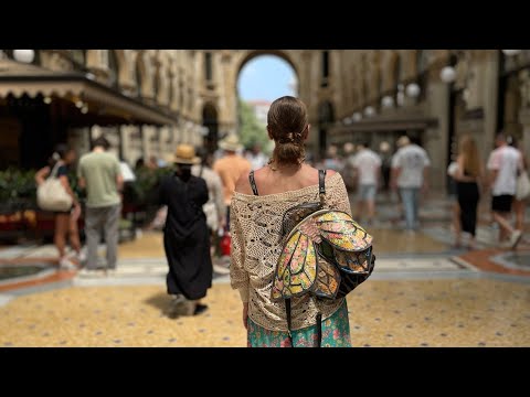 Видео: Милан 🇮🇹 видел наши сумки👜