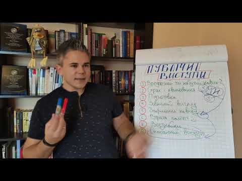 Видео: Публічні виступи