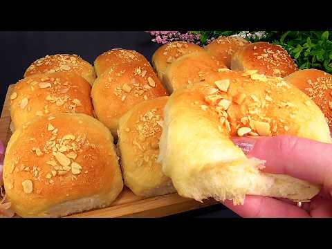 Видео: Секрет, и тесто будет как облако 💯Просто добавьте эти ингредиенты. Вкусная выпечка с начинкой!