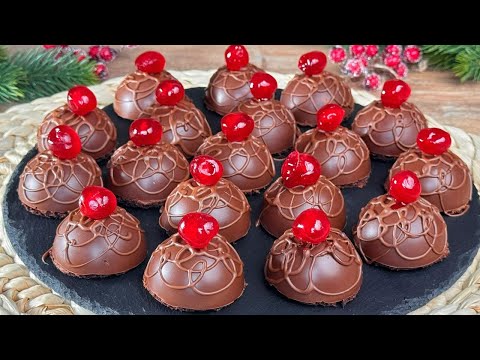 Видео: 🎄Быстрый домашний десерт на Рождество! Вкусный рецепт для всей семьи.