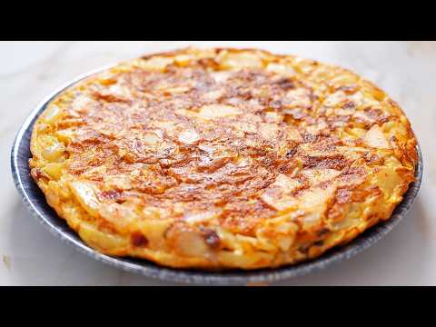 Видео: Рецепт-выручалочка, когда не знаю, что приготовить! Испанская тортилья - всего из 3 ингредиентов!