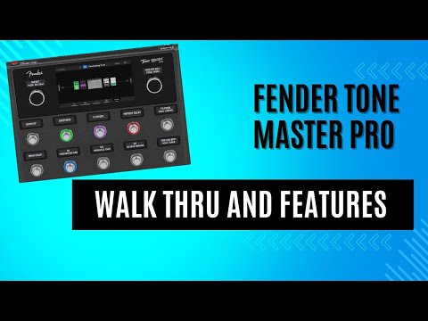 Видео: Руководство по эксплуатации и пошаговому руководству Fender Tone Master Pro
