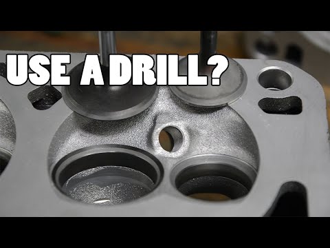 Видео: Как: Притирка клапанов (с объяснением метода вручную и сверлом)