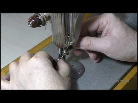 Видео: Как настроить Подольскую машину для работы на пяльцах. Видео № 518.