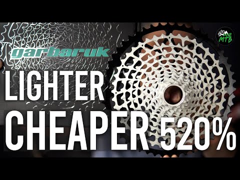 Видео: Легче и дешевле на 520%, чем XTR и XX1 🔥 | Обзор кассеты Garbaruk 10-52T 12 Speed ​​Micro Spline HG+