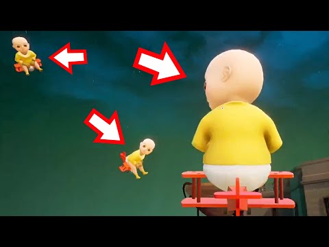 Видео: ЛЫСЫЕ ЛЕТАЮТ НА САМОЛЁТАХ ?! ИГРА The Baby In Yellow