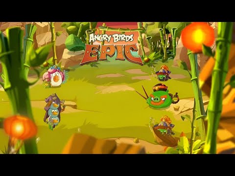 Видео: Angry Birds Epic! 7 Серия:Свиньи ниндзя!