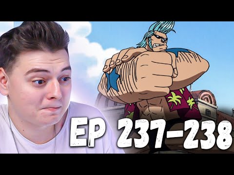 Видео: Сила Фрэнки! Ван-Пис 237-238 серия | Реакция на аниме | Water 7