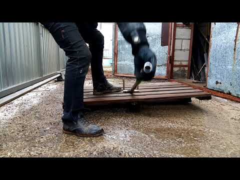 Видео: Приспособление для разборки деревянных палетов