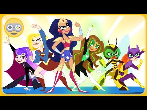 Видео: DC Super Hero Girls Блиц игра от Budge Studios. Девчонки супергерои борются со злом и строят логово!