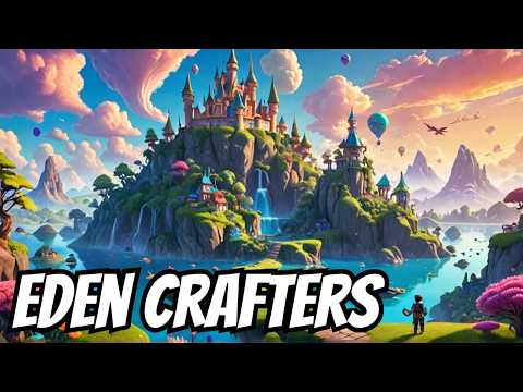 Видео: Eden Crafters - СКРЕЩИВАНИЕ Планет Крафтер и Сатисфектори 🕹 Первый взгляд