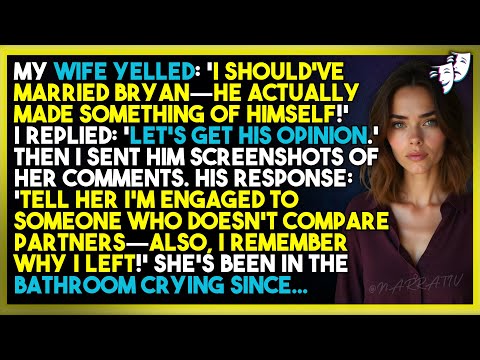 Видео: Жена закричала: «Мне следовало выйти замуж за Брайана!» — его ответ запер ее в ванной...