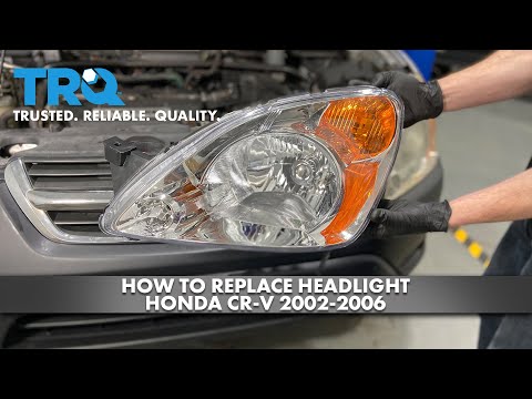Видео: Как заменить фару на Honda CR-V 2002-2006 годов