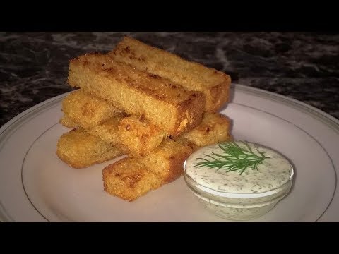 Видео: Чесночные гренки. Гренки к пиву как в баре. Гренки с чесноком