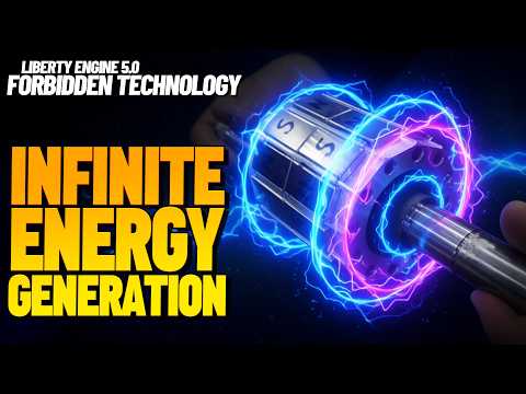 Видео: ЗАПРЕЩЕННОЕ ИЗОБРЕТЕНИЕ😱 Вот как работает бесконечный генератор энергии «Liberty Engine»