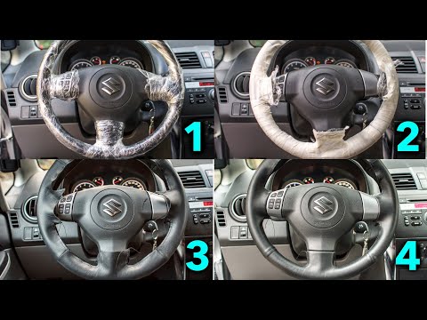 Видео: ПЕРЕТЯЖКА РУЛЯ SUZUKI SX4 ПЕРВОЕ ПОКОЛЕНИЕ.
