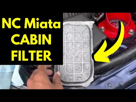 Видео: Снятие переднего обтекателя NC MX-5 Miata и модификация салонного фильтра | Tach On Red