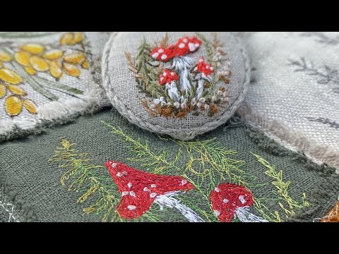 Видео: Сумки лоскутные.. брошки с вышивкой. Для вашего красивого лета!!!