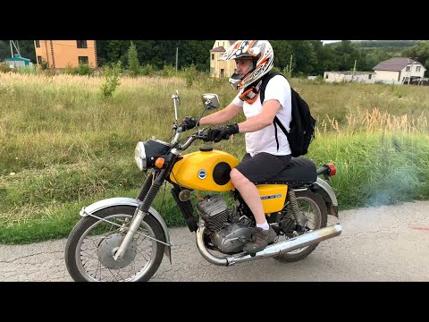 Видео: ИЖ ПЛАНЕТА СПОРТ - После приведения в порядок