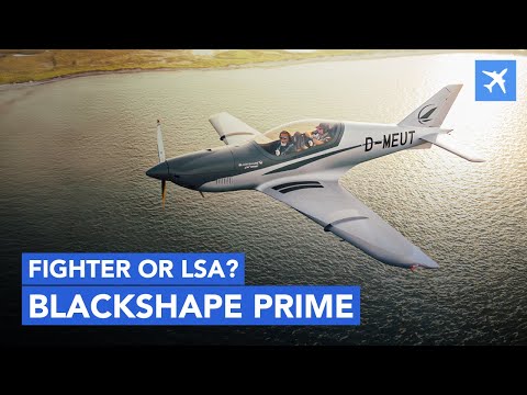 Видео: Это истребитель или сверхлёгкий LSA? Прекрасный Blackshape Prime