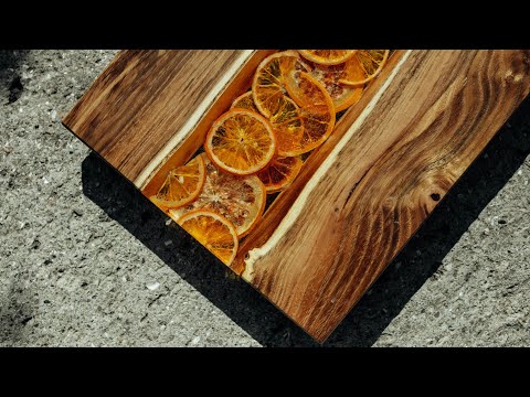 Видео: Woodworking - Unusual serving BOARD! Необычная доска для сервировки