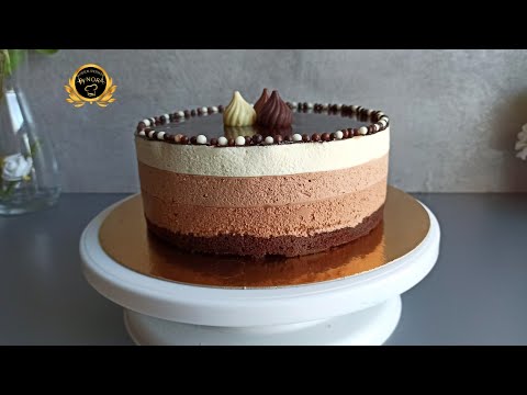 Видео: Рецепт десерта «Три шоколада» 🍫