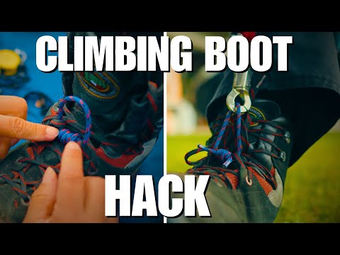 Видео: Лайфхак для лазания по деревьям, который сэкономил мне альпинистские ботинки за 400 долларов