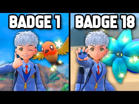 Видео: Я поймал блестящего покемона перед каждым значком