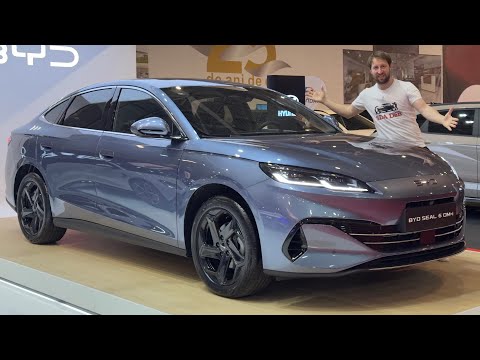 Видео: Первый взгляд на новый седан BYD Seal 6 2026 года