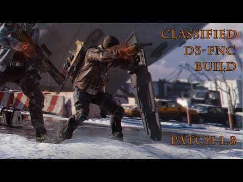 Видео: Засекреченный щитовик. The Division, D3-fnc classified. Patch 1.8.