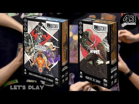 Видео: Играем в Unmatched 2х2, самый интересный режим игры.