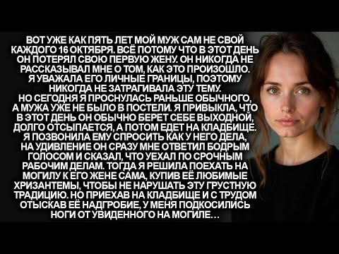 Видео: Взяв отгул, я поехала на могилу первой жены моего мужа. Но обомлела, едва подошла возложить цветы…
