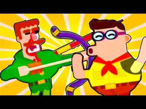 Видео: УГАРНОЕ МОЧИЛОВО! - Bowmasters