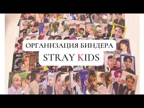 Видео: Организация биндера ✨Stray Kids ✨