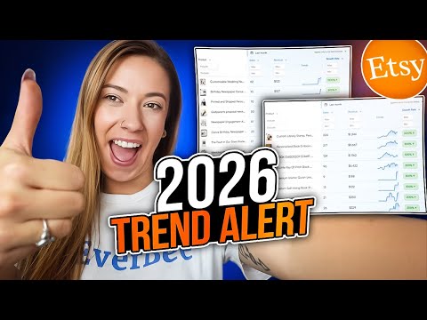 Видео: 6 трендов Etsy, которые сейчас набирают популярность — СПИСОК ИХ БЫСТРО