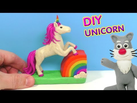 Видео: ЕДИНОРОГ ЛЕПИМ ИЗ ПЛАСТИЛИНА | DIY UNICORN