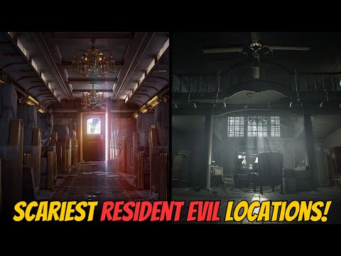 Видео: 10 САМЫХ СТРАШНЫХ мест в Resident Evil!