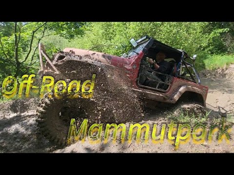 Видео: Off-Road Jeep / Mammutpark #offroad #бездорожье #4x4 #automobile #jeep #video