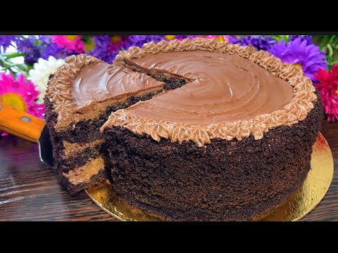 Видео: Самый Простой и Быстрый в приготовление Шоколадный Торт ПРАГА!Просто и Очень Вкусно!