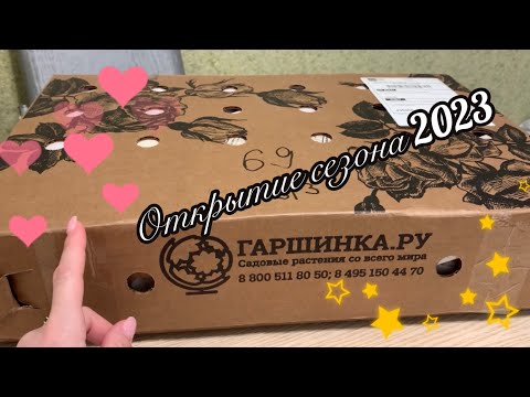 Видео: Посылка из интернет-магазина Гаршинка (март,2023) Сезон открыт! 🥳