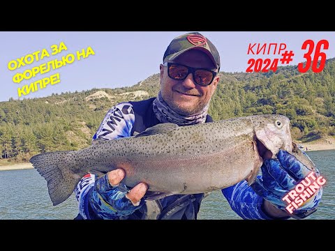 Видео: Рыбалка на Кипре.Охота за форелью на Кипре! Часть -36.Сезон 2024