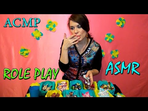 Видео: АСМР Видео - Продавец Конфет / ASMR Role Play - ASMR Eating Video