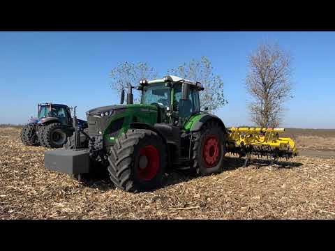 Видео: Испытание трактора Fendt 936 vs New Holland 8.390 с глубокорыхлителем по кукурузу