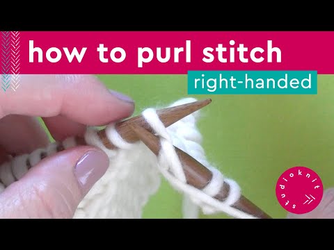 Видео: КАК ВЯЗАТЬ ИЗНАНОЧНЫЕ ПЕТЛИ: шаг за шагом, медленно, с помощью Studio Knit