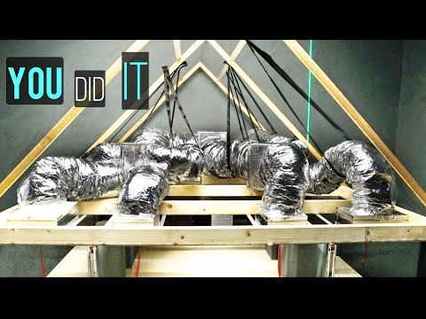 Видео: Отремонтируйте или замените гибкую систему воздуховодов HVAC и сэкономьте целое состояние