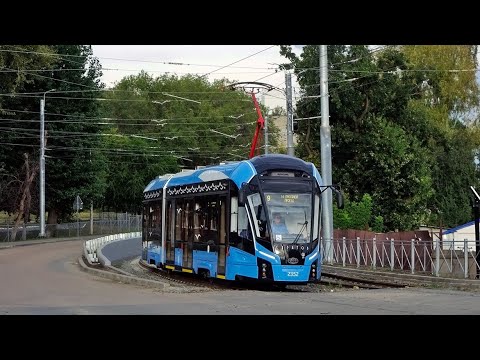 Видео: 71-923М «Богатырь-М» 2352 Маршрут №9Д город Саратов 