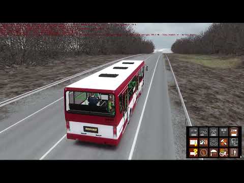 Видео: OMSI 2. ЛиАЗ-5256.30 (2002). Чистогорск. Маршрут 117