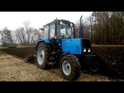 Видео: Оранка на МТЗ 82 і 892.Валим гектари