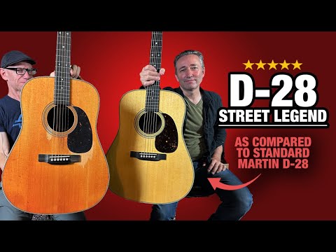Видео: Чем D-28 Street Legend отличается от D-28 Standard?
